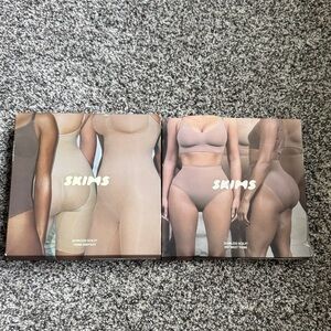SKIMS Seamless Sculpt Set thong and bodysuit M